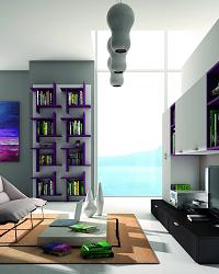 Interiér obývacího pokoje, obývací stěna Fizzy Daytime 15
