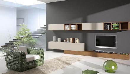 Interiér obývacího pokoje model Light 2
