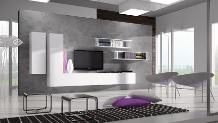 Interiér obývacího pokoje model Light 3